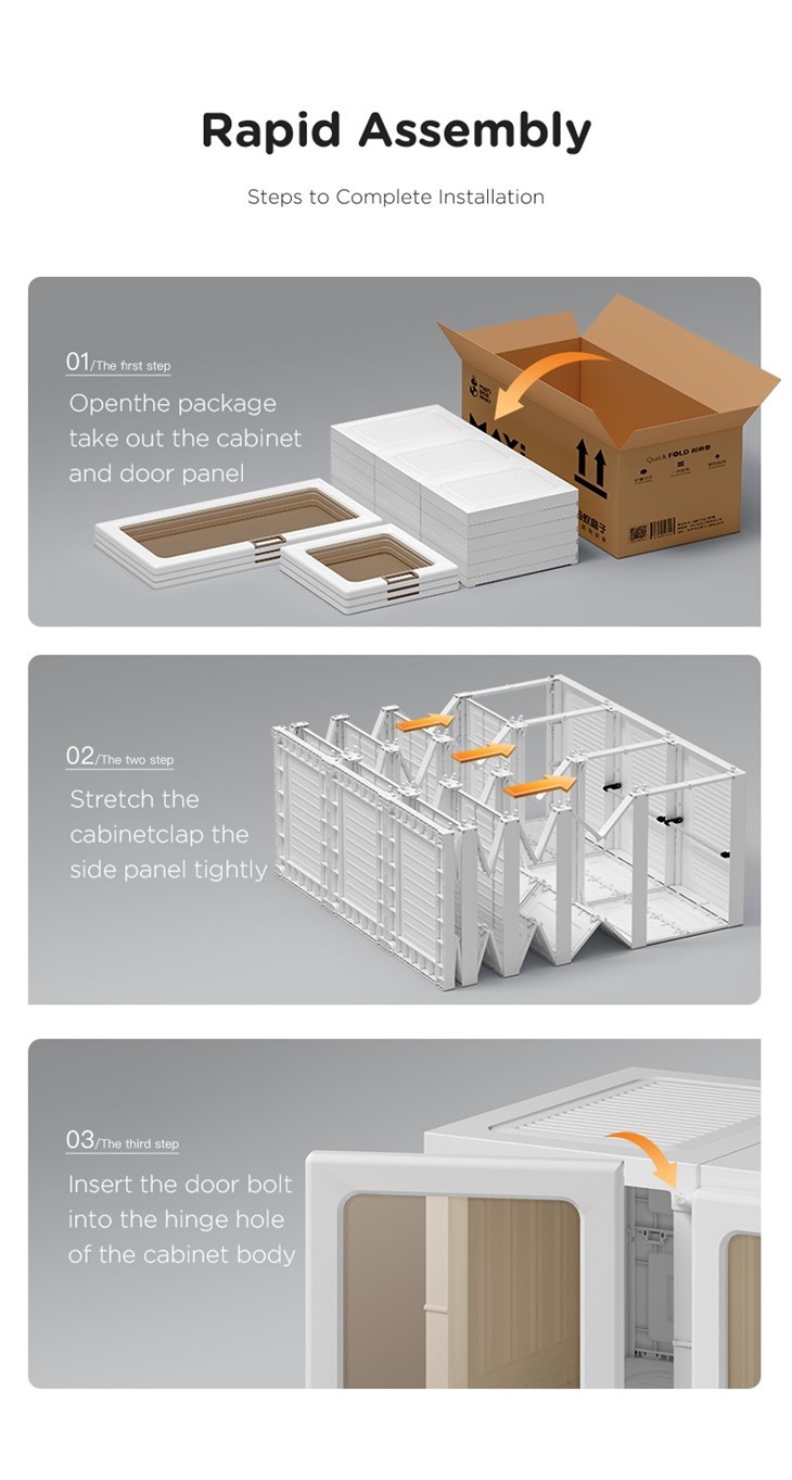 15 Kubus Kunststoff Kleiderschrank Garderobenschrank，Steckregal Kombischrank，Schrank Regalsystem Mit 2 Kleiderstange, Schwarz