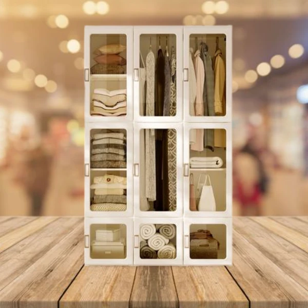 ANTBOX -News-Hanging Clothes Wardrobe Closet Organizer Wardrobe Plastic
